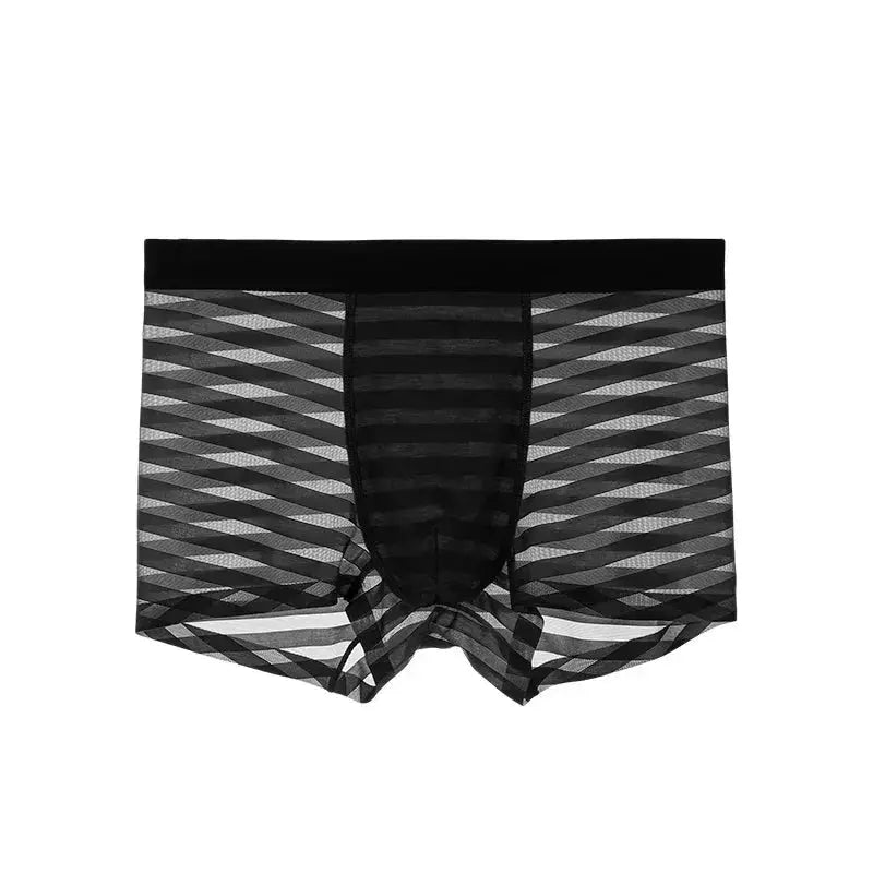 Seamless Ice Silk Antibacterial Boxers - WOWihte