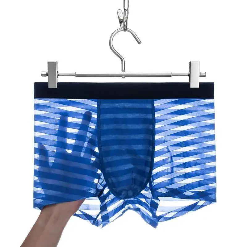Seamless Ice Silk Antibacterial Boxers - WOWihte