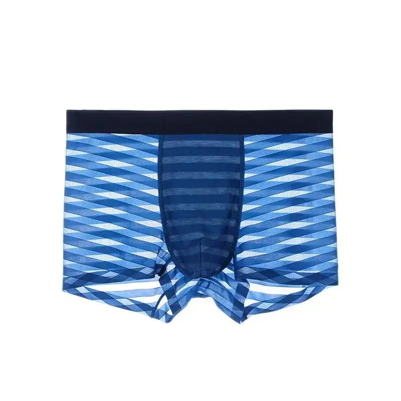 Seamless Ice Silk Antibacterial Boxers - WOWihte