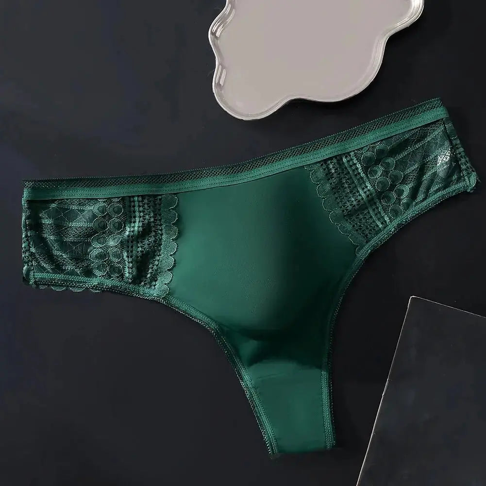 Seamless Ice Silk G - String Underwear - WOWihte