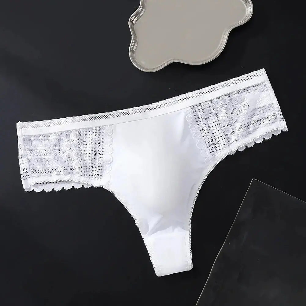 Seamless Ice Silk G - String Underwear - WOWihte