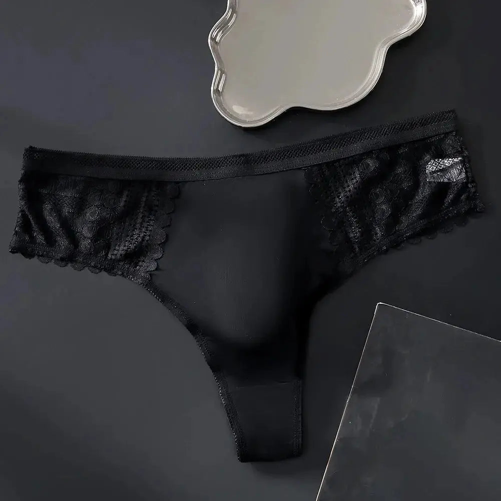 Seamless Ice Silk G - String Underwear - WOWihte