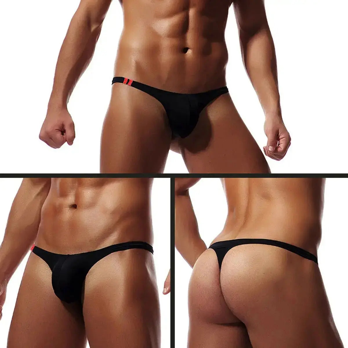 Seamless Ice Silk Men's Briefs - WOWihte