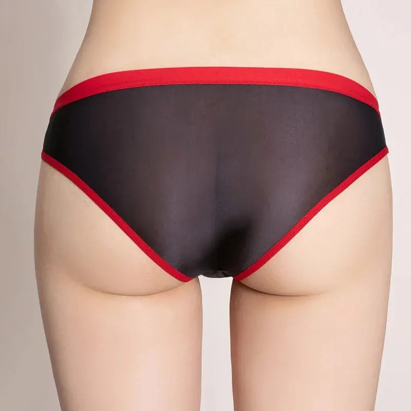 Seamless Ice - Silk Sheer Briefs - WOWihte