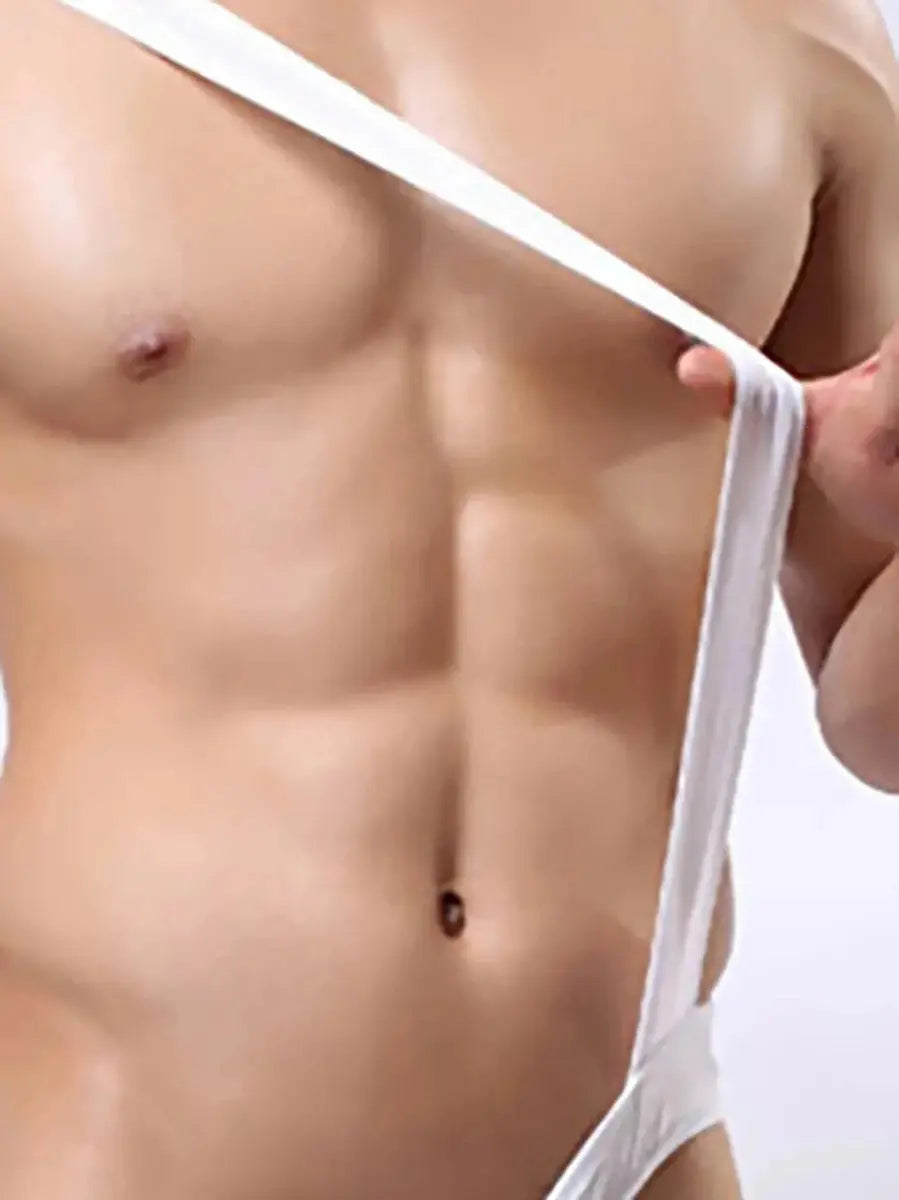 See - Through Men's G - String - WOWihte