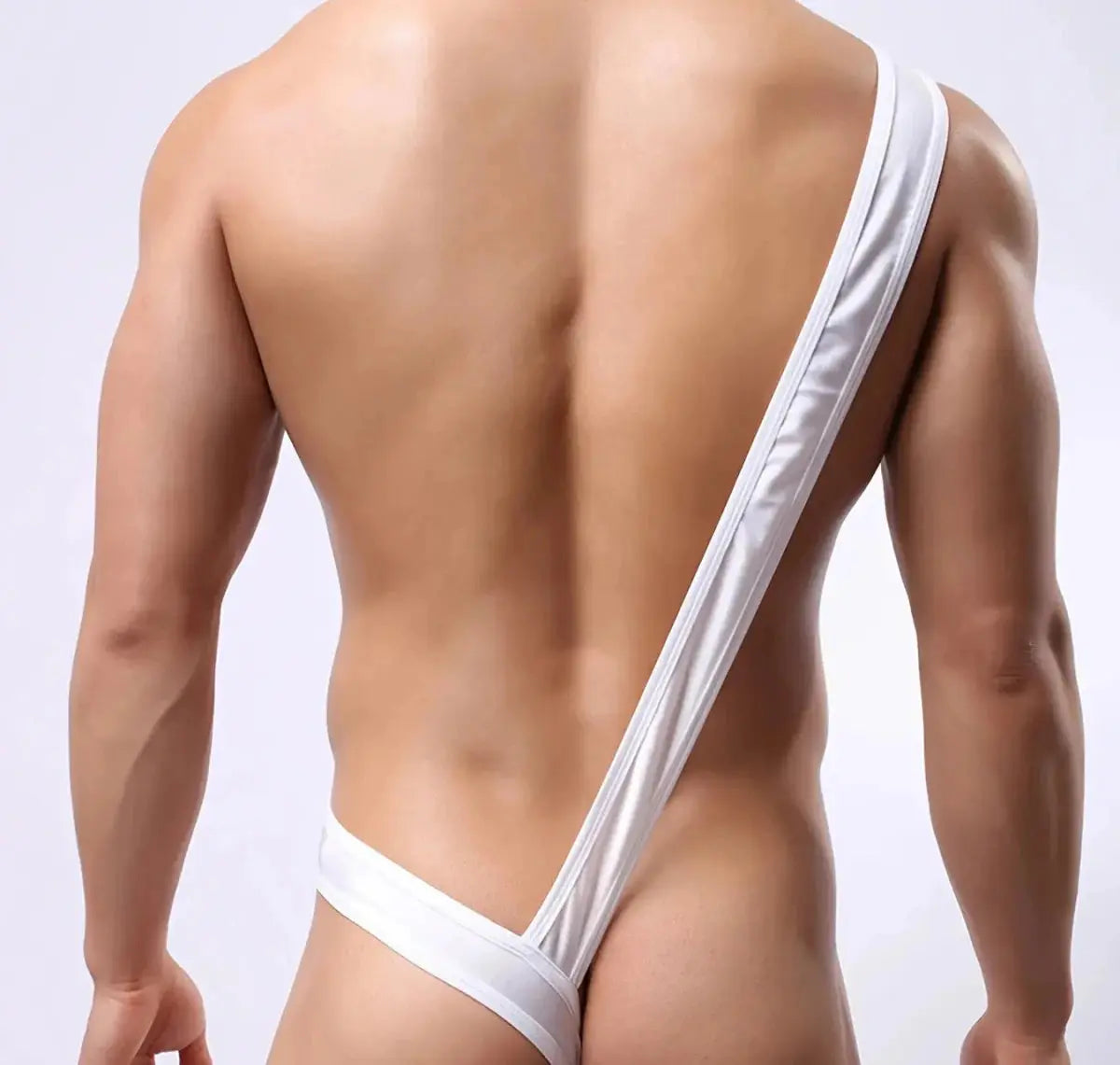 See - Through Men's G - String - WOWihte