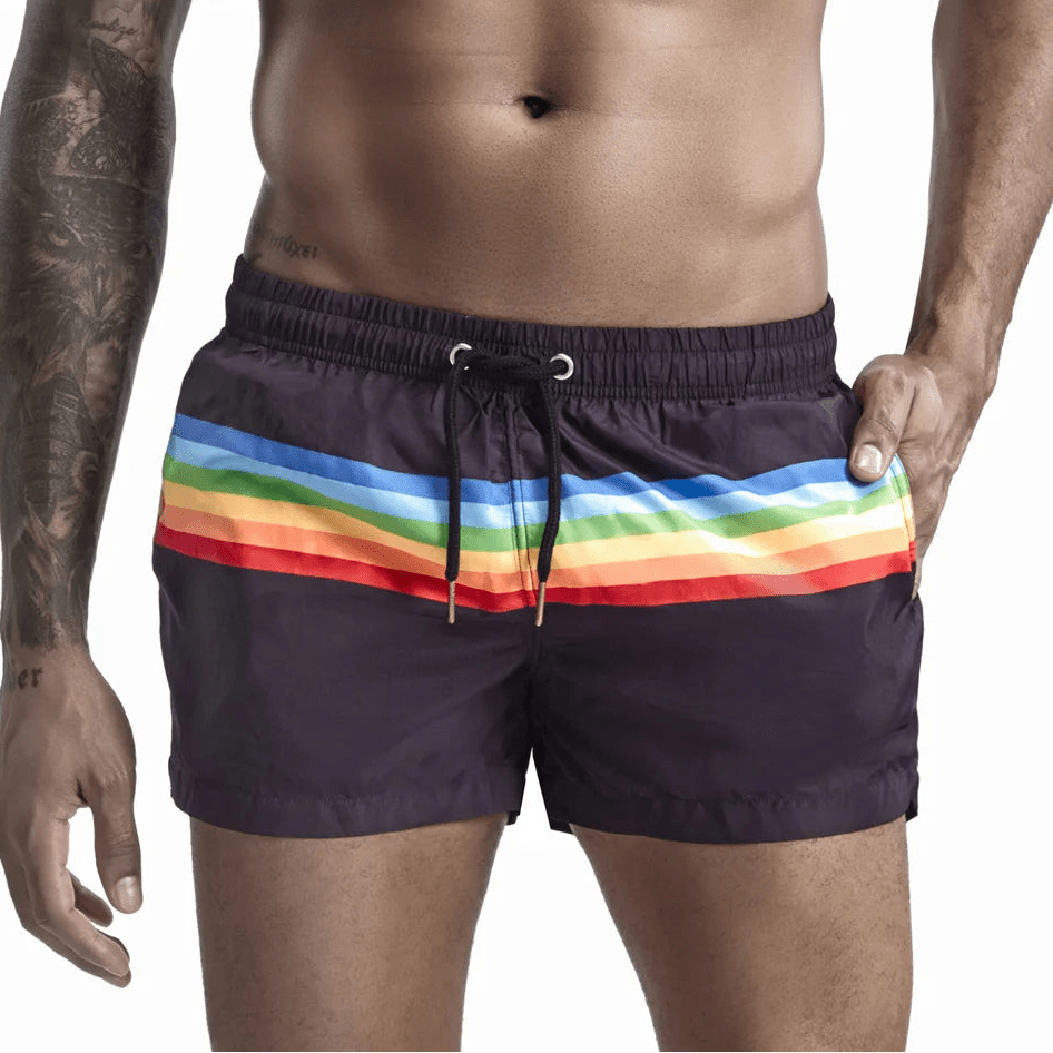 SEOBEAN Quick Dry Beach Shorts - WOWihte