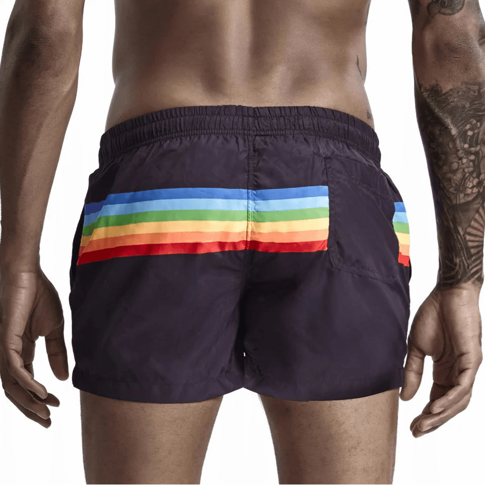 SEOBEAN Quick Dry Beach Shorts - WOWihte