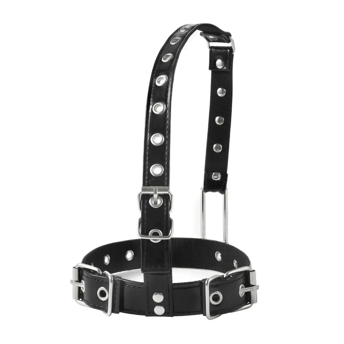 Sexy BDSM Bondage Nose Hook Slave Collar SM Tools Adult Games Restraints Size Adjustable Erotic Products Sex Toys For Couples - WOWihte