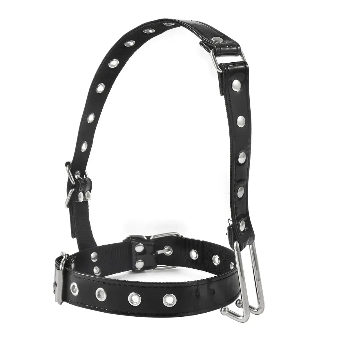 Sexy BDSM Bondage Nose Hook Slave Collar SM Tools Adult Games Restraints Size Adjustable Erotic Products Sex Toys For Couples - WOWihte