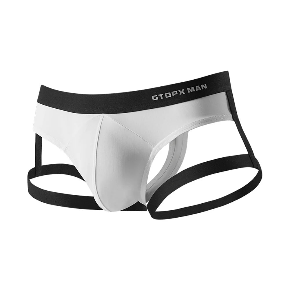Sexy Breathable Bulge Jockstrap - WOWihte