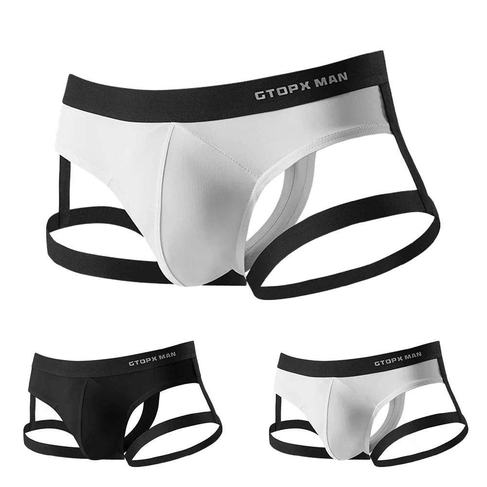 Sexy Breathable Bulge Jockstrap - WOWihte
