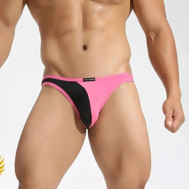 Sexy Briefs Men Underwear Light Thin Low Waist Bikini Swimwear Quick Dry Breathable Bathing Trunks Sports Surfing Beach Shorts - WOWihte
