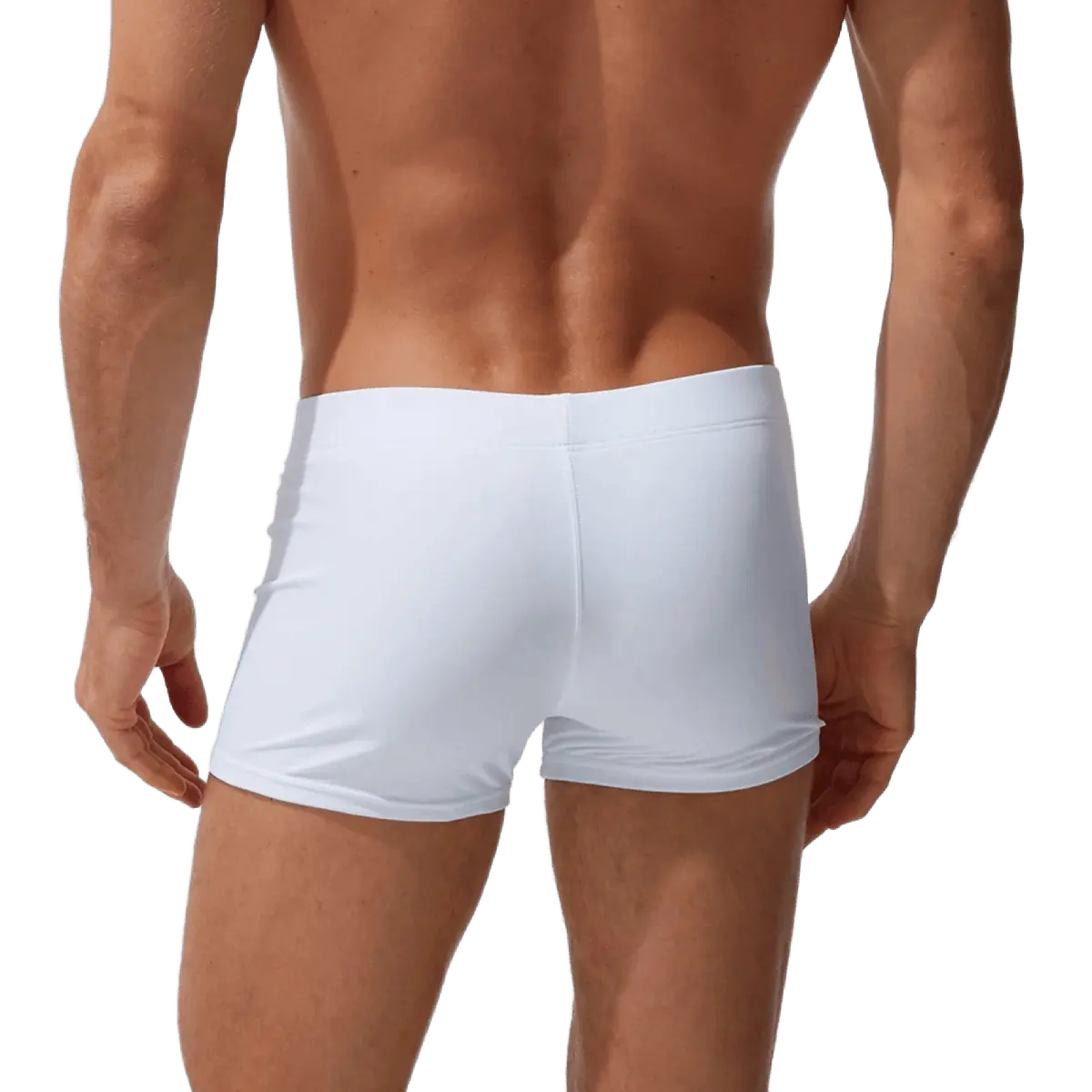 Sexy Gradient Men's Swim Trunks - WOWihte