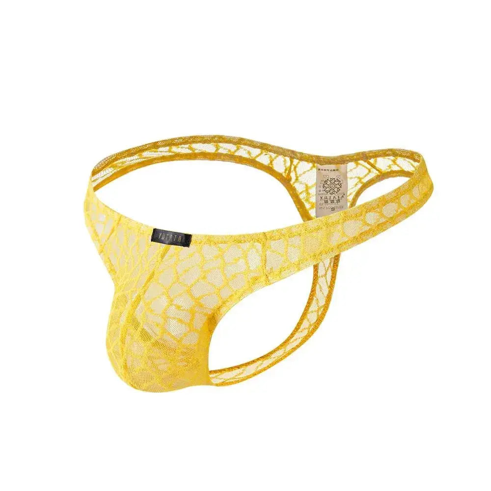 Sexy Lace Men's Thongs - WOWihte