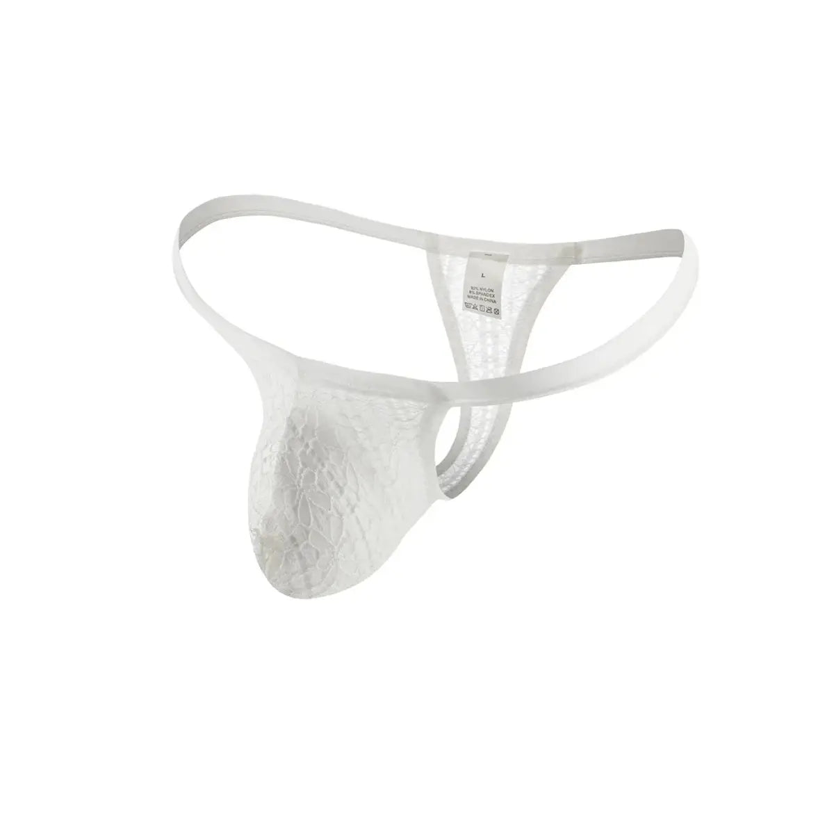Sexy Lace Mesh Men's Thong - WOWihte