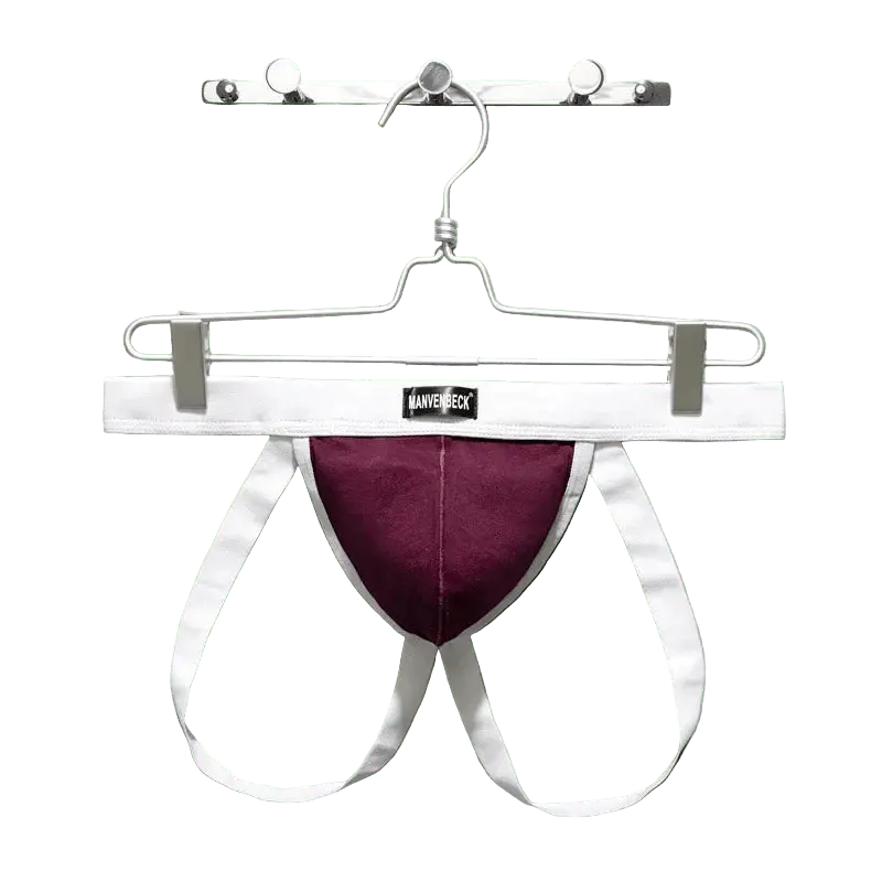 Sexy Low - Rise Cotton Jockstrap - WOWihte