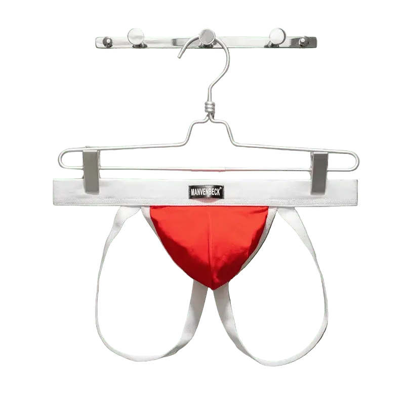 Sexy Low - Rise Cotton Jockstrap - WOWihte