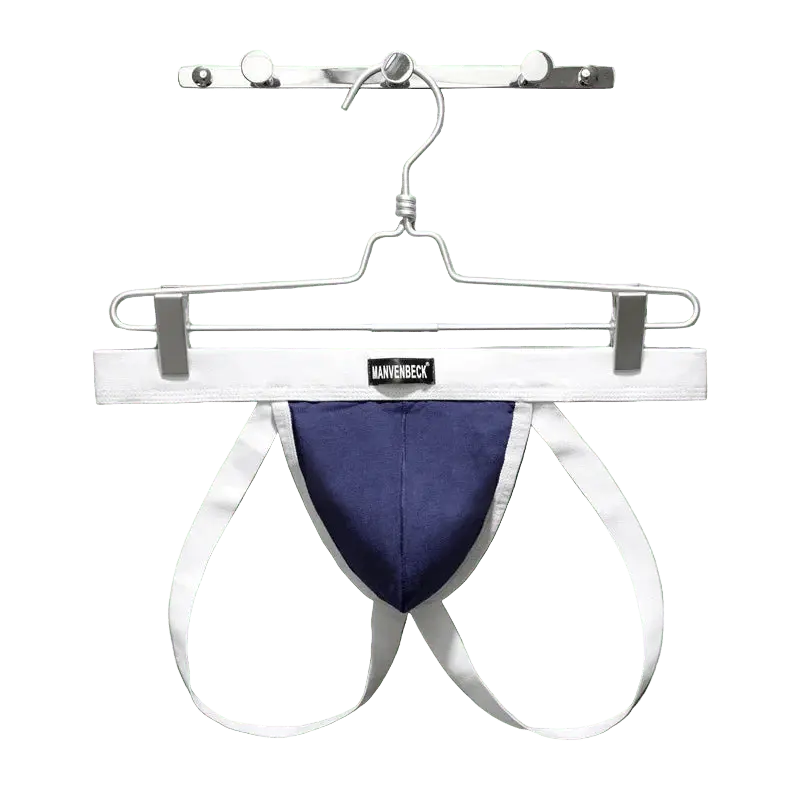 Sexy Low - Rise Cotton Jockstrap - WOWihte