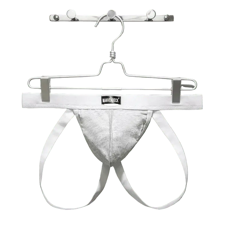 Sexy Low - Rise Cotton Jockstrap - WOWihte
