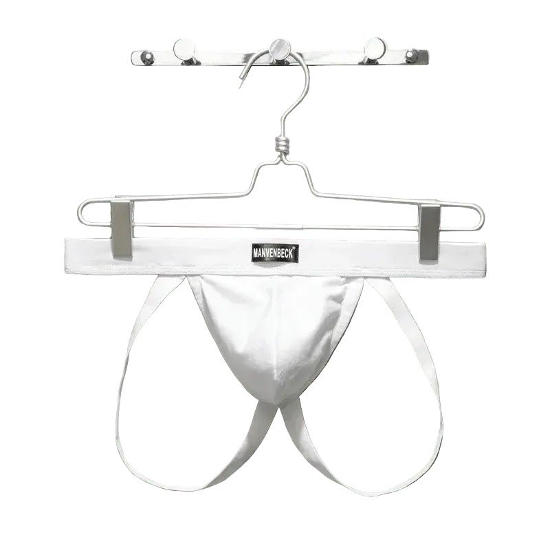 Sexy Low - Rise Cotton Jockstrap - WOWihte