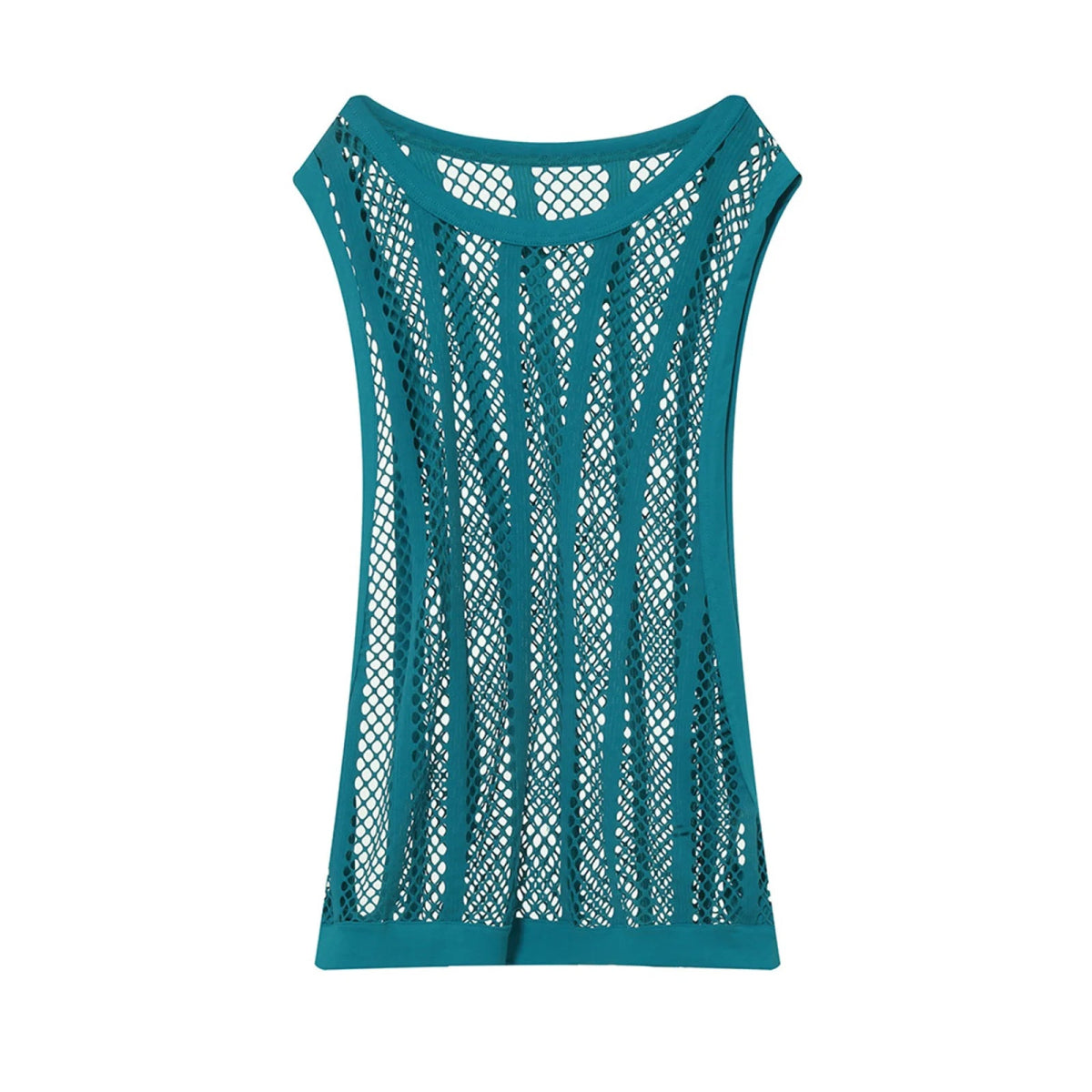 Sexy Men's Fishnet Gym Tank - WOWihte