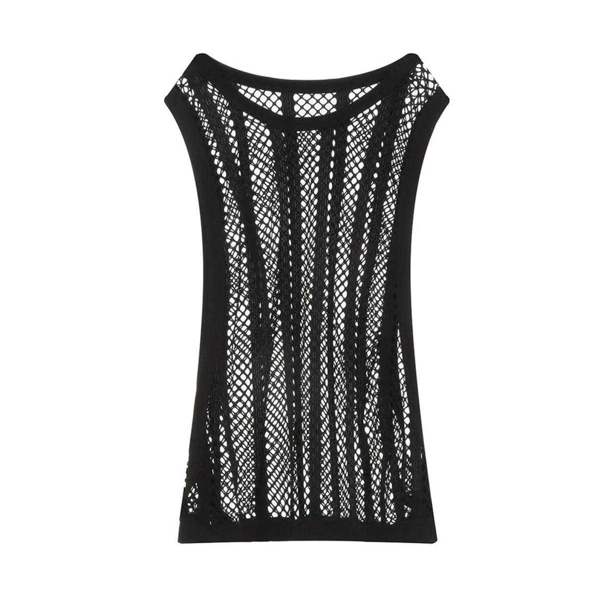 Sexy Men's Fishnet Gym Tank - WOWihte