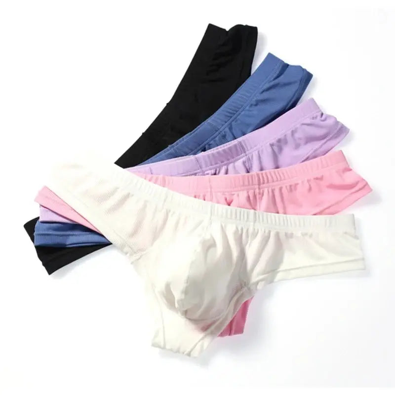 Sexy Men's Ice Silk Boxers - WOWihte