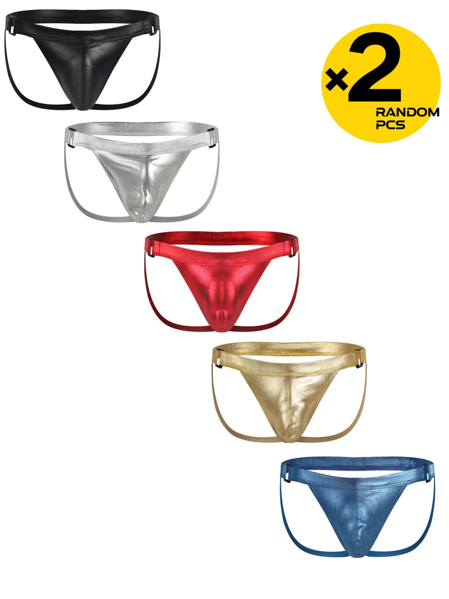 Sexy Men's Jockstrap Thong - WOWihte