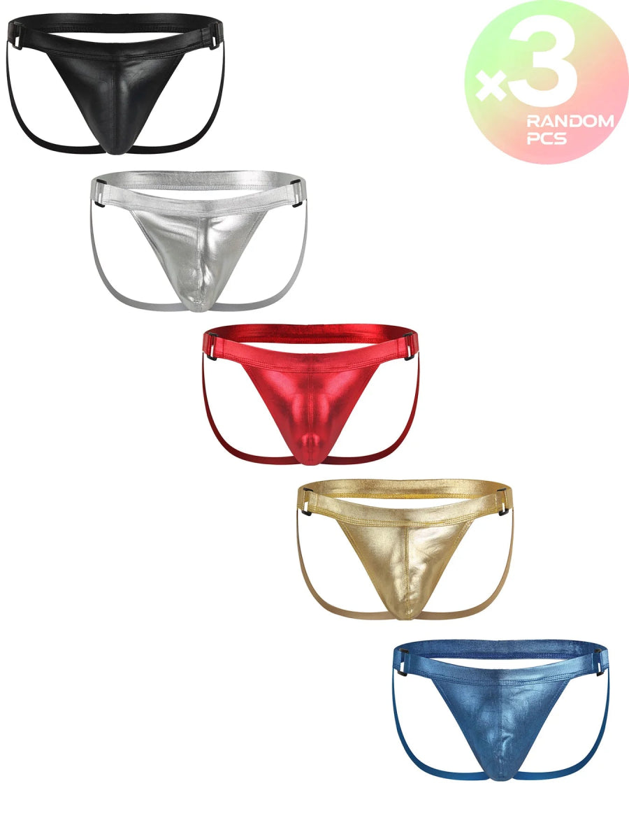 Sexy Men's Jockstrap Thong - WOWihte