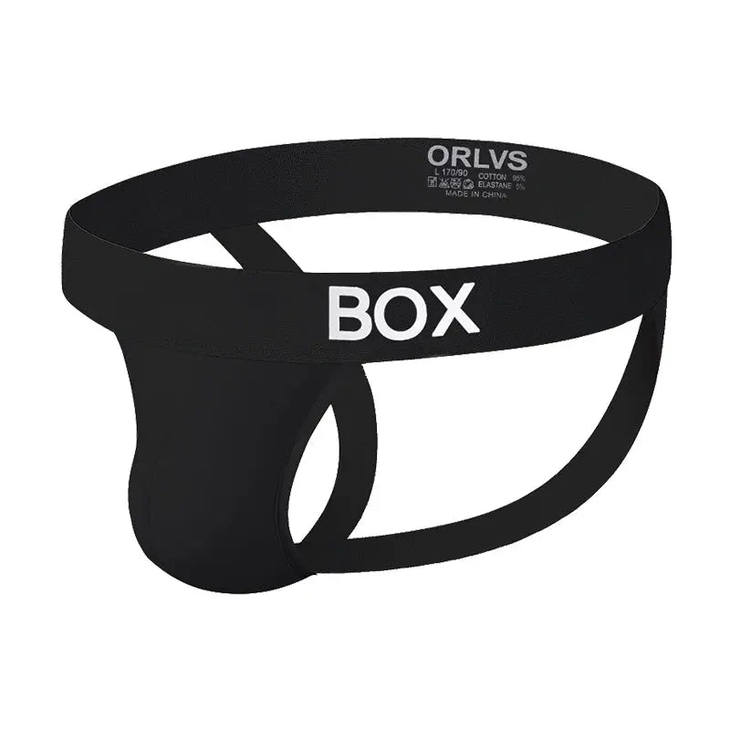 Sexy Men's Jockstrap Thong Underwear - WOWihte