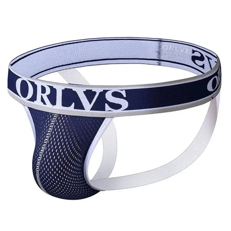 Sexy Men's Jockstrap Thong Underwear - WOWihte