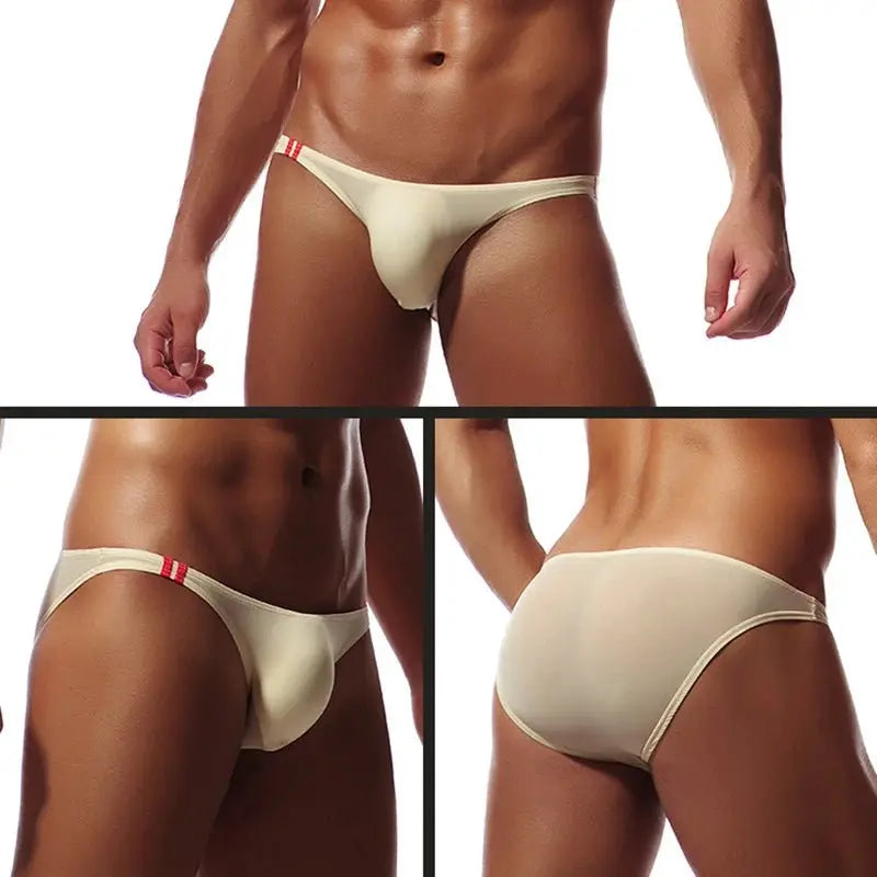 Sexy Men's Low Waist Briefs - WOWihte