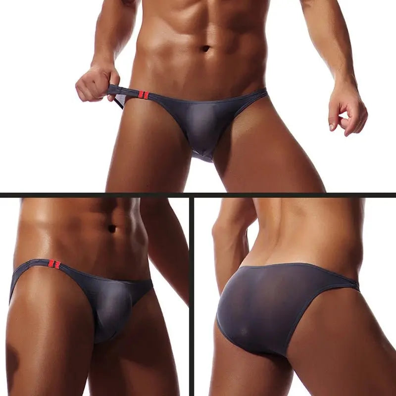 Sexy Men's Low Waist Briefs - WOWihte