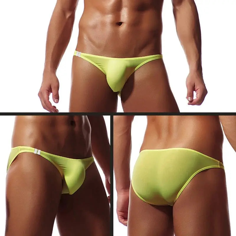Sexy Men's Low Waist Briefs - WOWihte