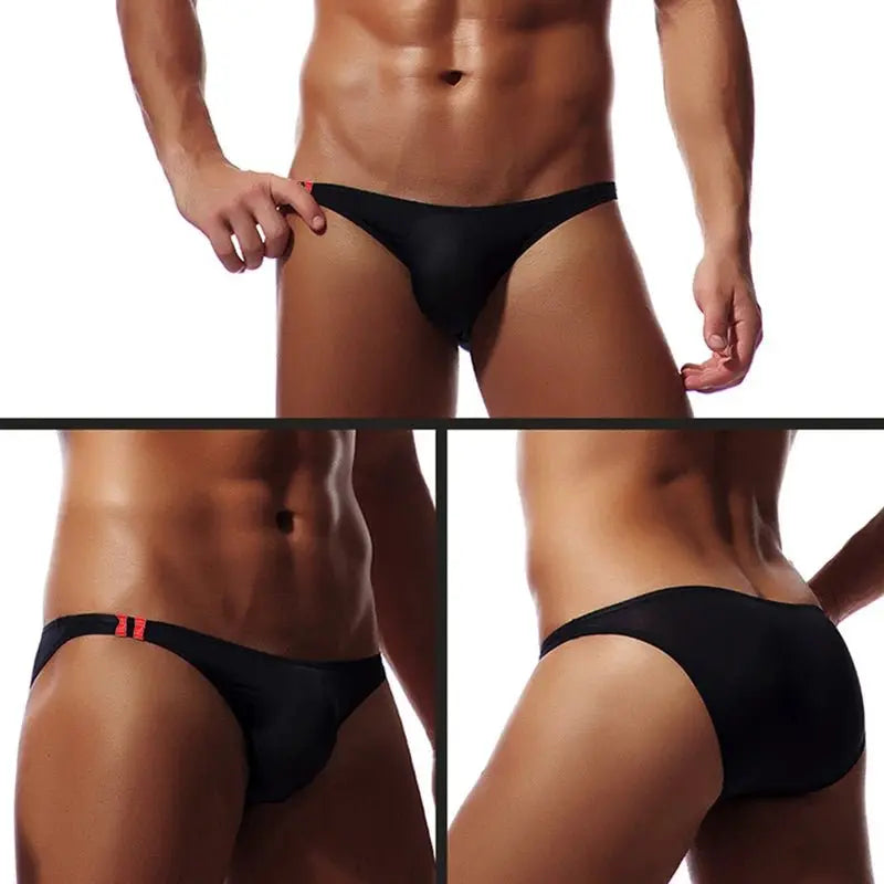 Sexy Men's Low Waist Briefs - WOWihte