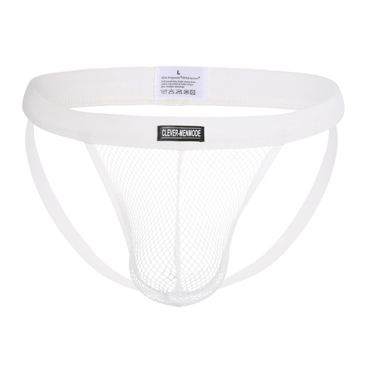 Sexy Men's Mesh Jockstrap - WOWihte