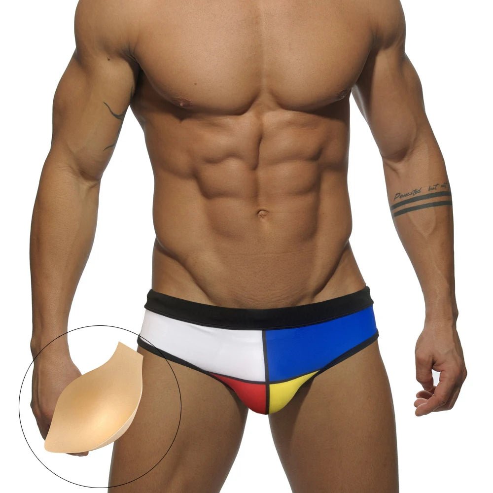 Sexy Men's Quick Dry Swimwear - WOWihte