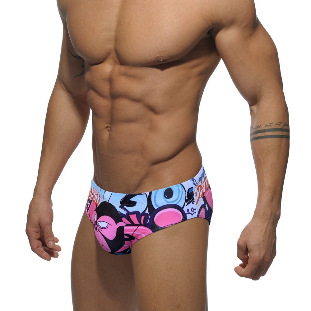 Sexy Men's Quick Dry Swimwear - WOWihte