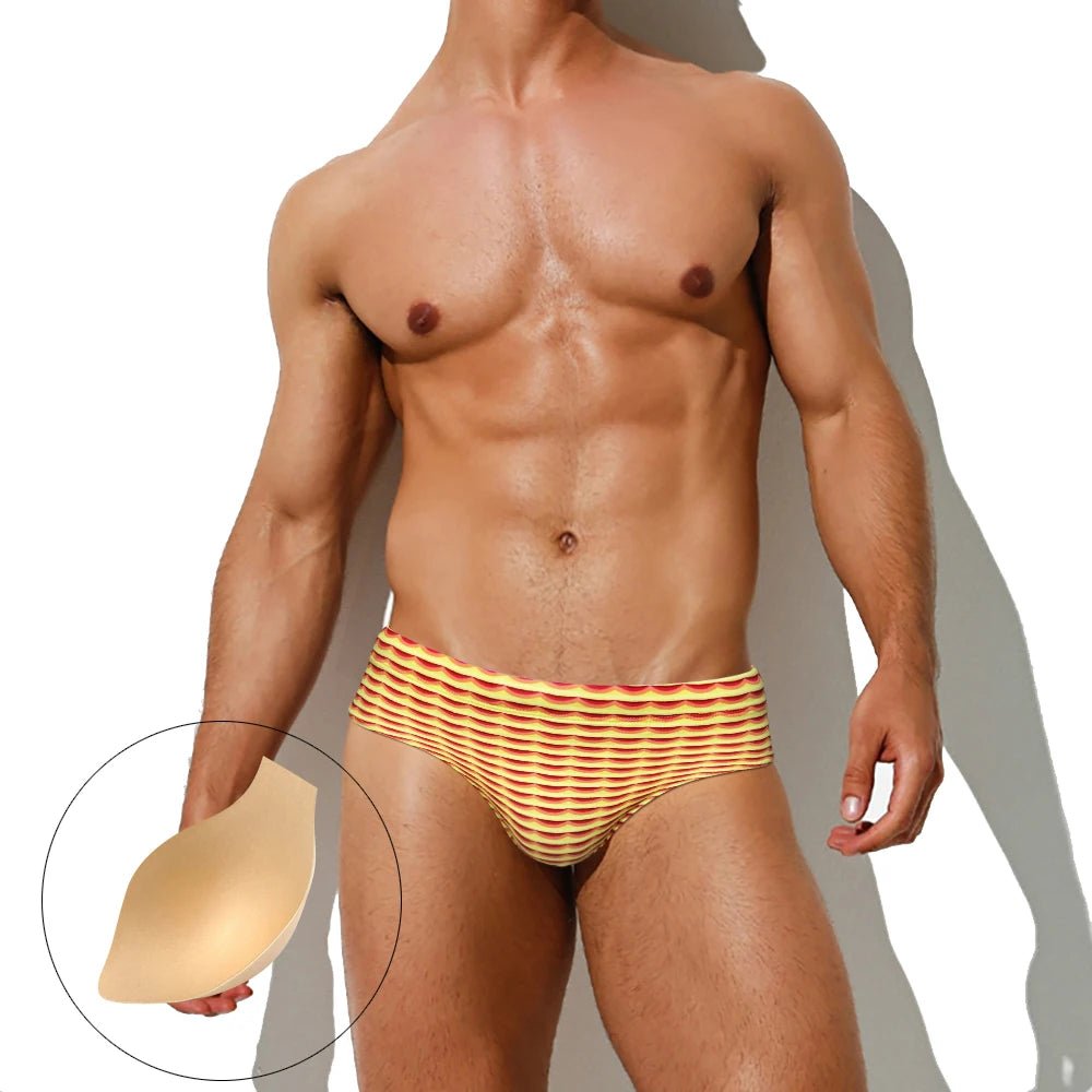 Sexy Men's Quick Dry Swimwear - WOWihte
