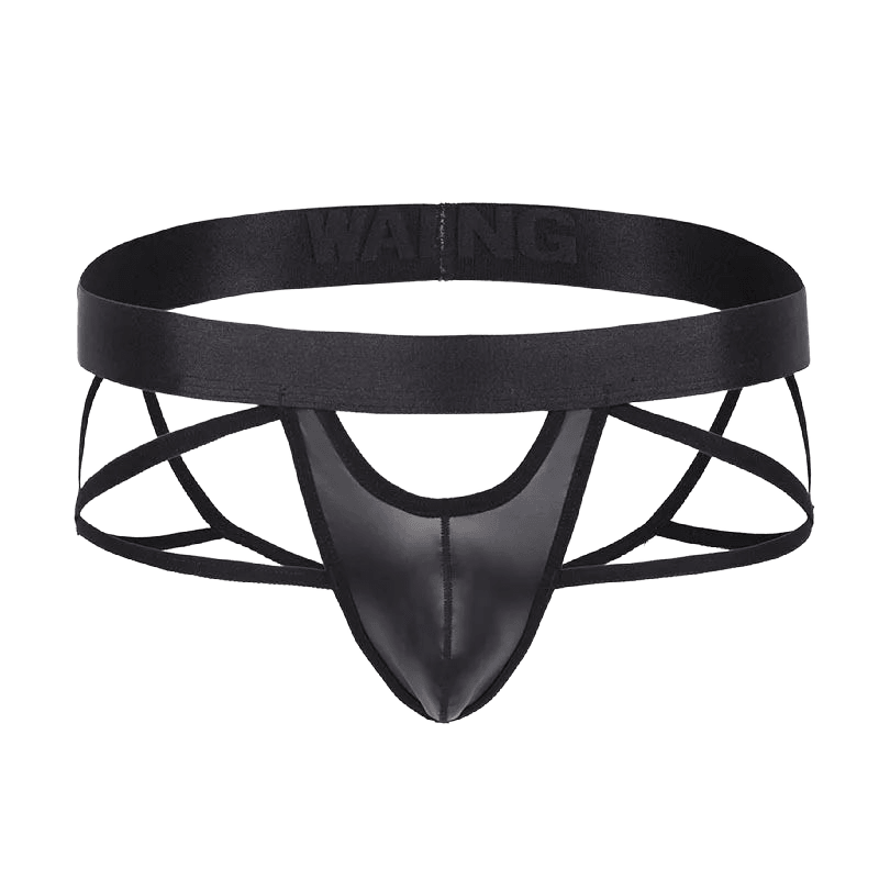 Sexy Men's See - Through Jockstrap Underwear - WOWihte