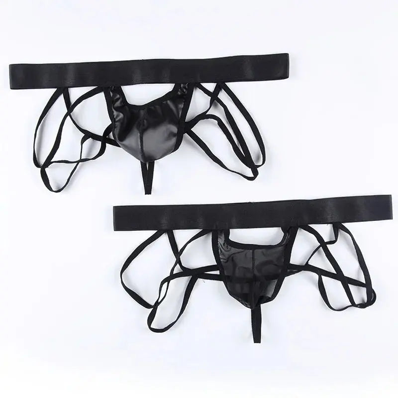 Sexy Men's See - Through Jockstrap Underwear - WOWihte