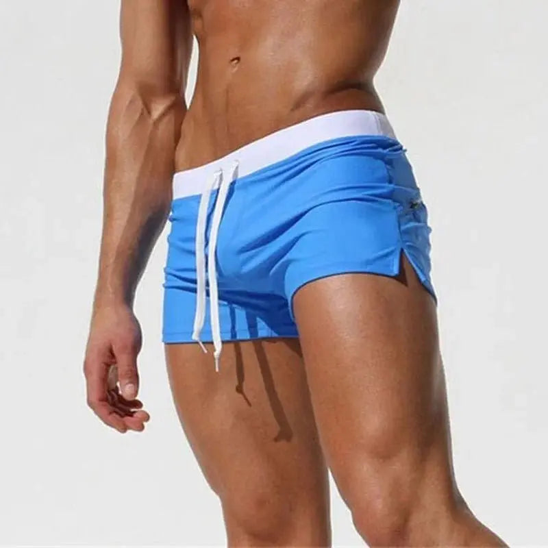 Sexy Men's Slim Swim Briefs - WOWihte