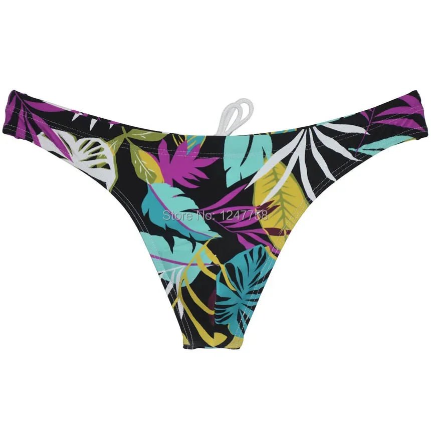 Sexy Men's Swim Briefs Low Waist Swimsuits Beachwear - WOWihte