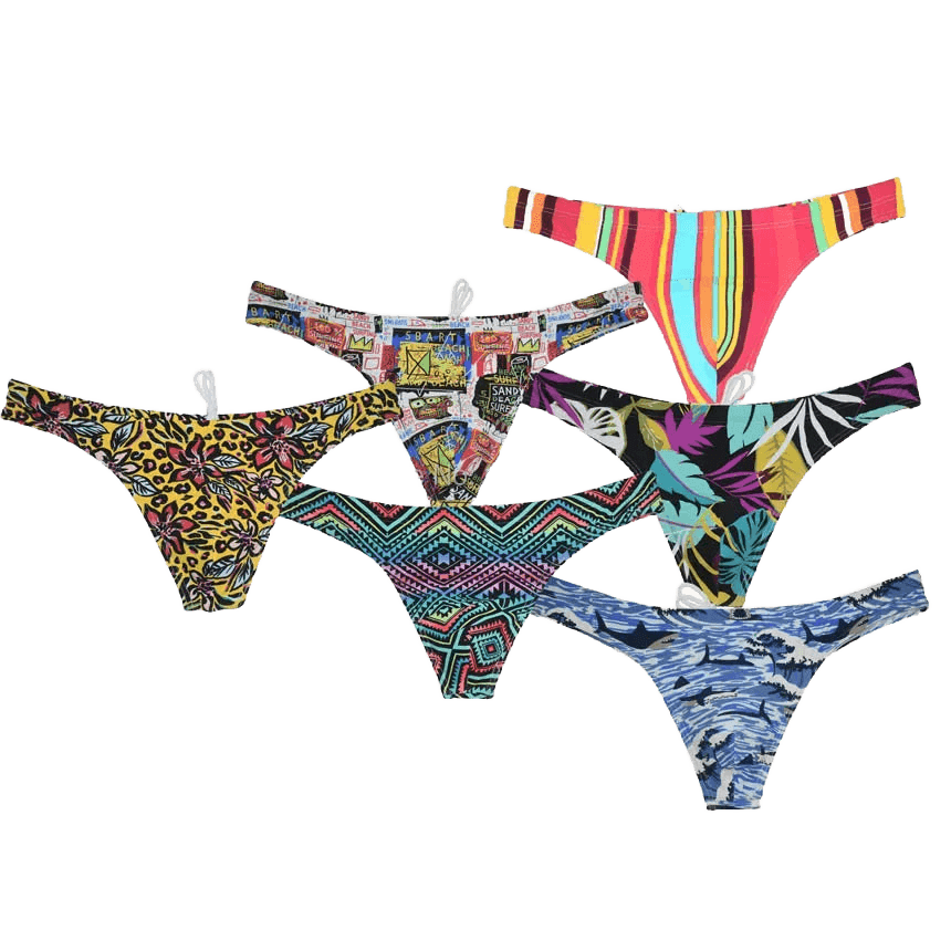 Sexy Men's Swim Briefs Low Waist Swimsuits Beachwear - WOWihte