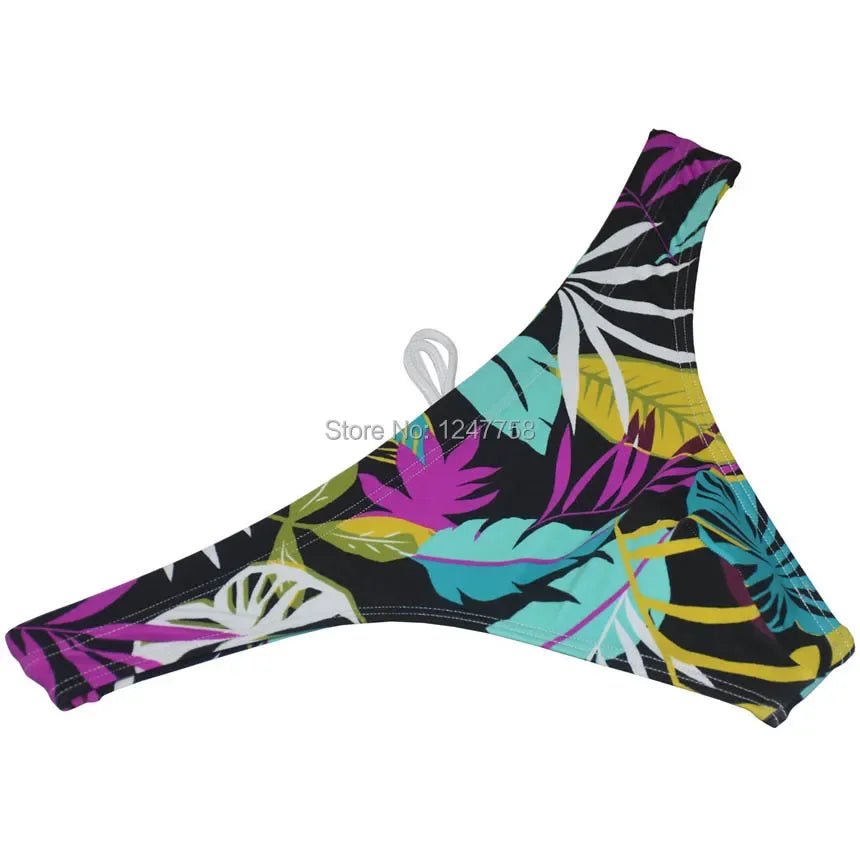 Sexy Men's Swim Briefs Low Waist Swimsuits Beachwear - WOWihte