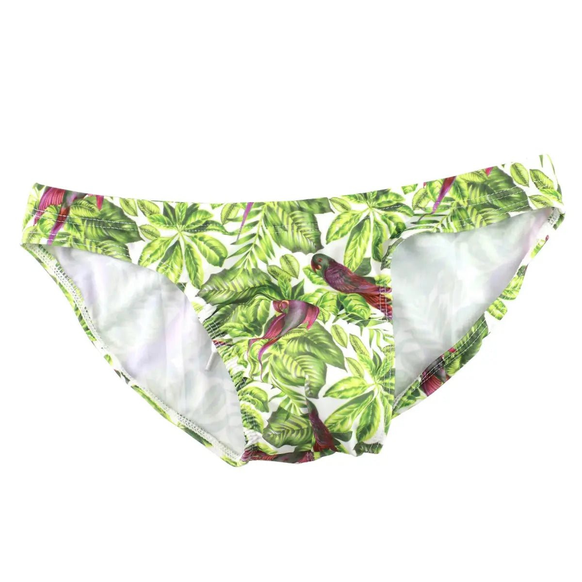Sexy Men's Swim Briefs Quick Dry Swimsuit Trunks - WOWihte