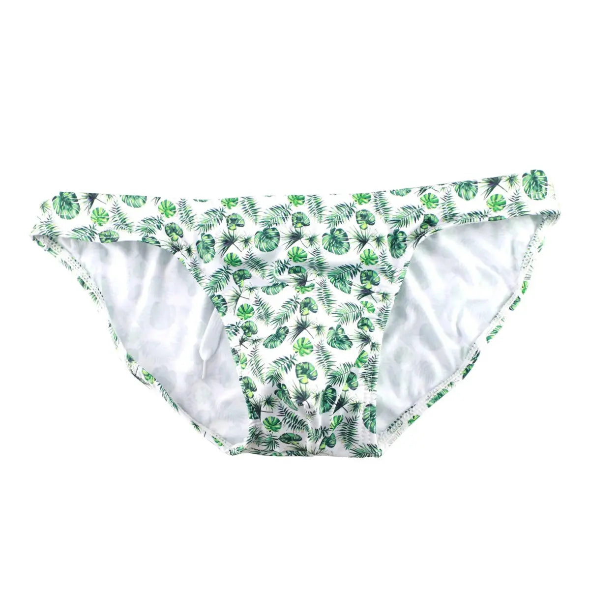 Sexy Men's Swim Briefs Quick Dry Swimsuit Trunks - WOWihte