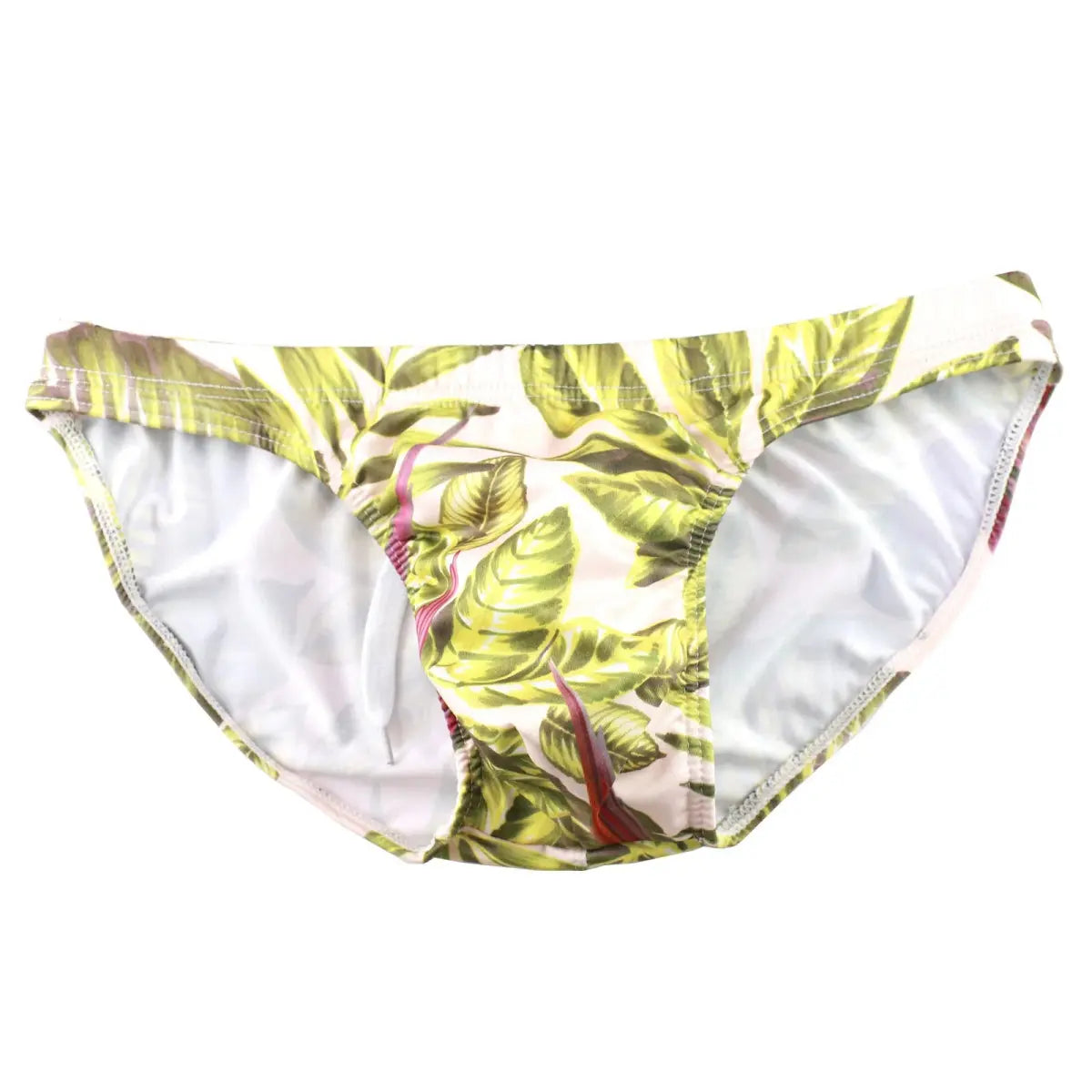 Sexy Men's Swim Briefs Quick Dry Swimsuit Trunks - WOWihte