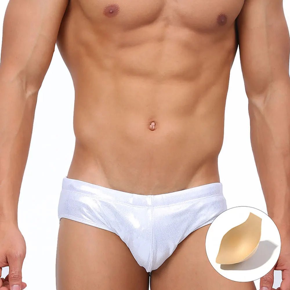 Sexy Men's Swim Briefs Swimsuit - WOWihte